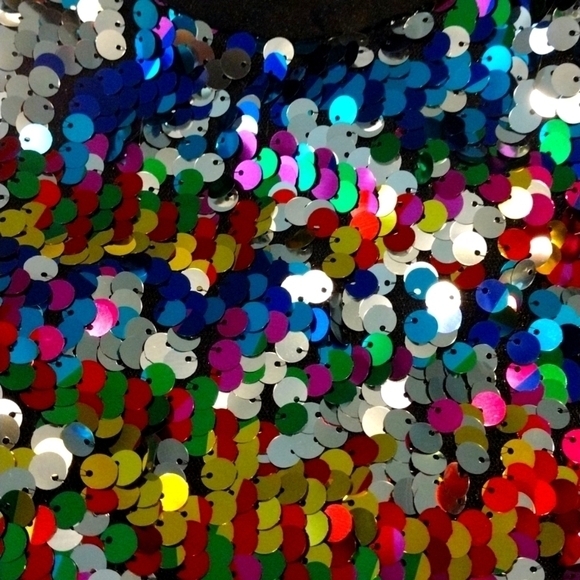 Revolution Dance colorful modern sequin tutu size Large Child - Picture 8 of 8